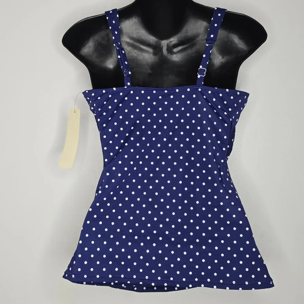Talbots miraclesuit polka